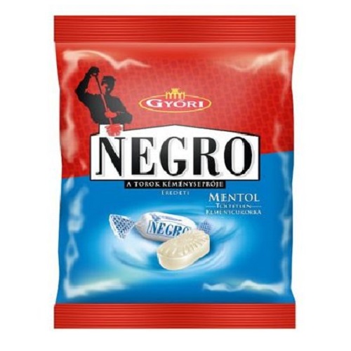 bomboane negro mentol