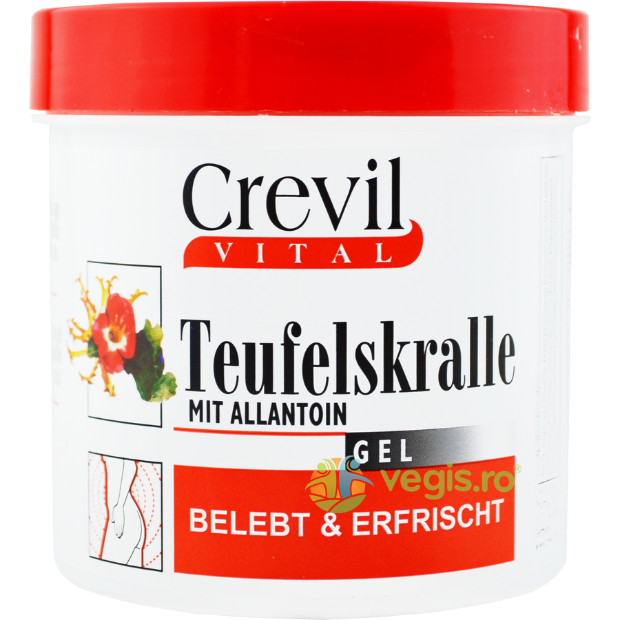 gel cu extract de gheara dracului crevil, 250 ml