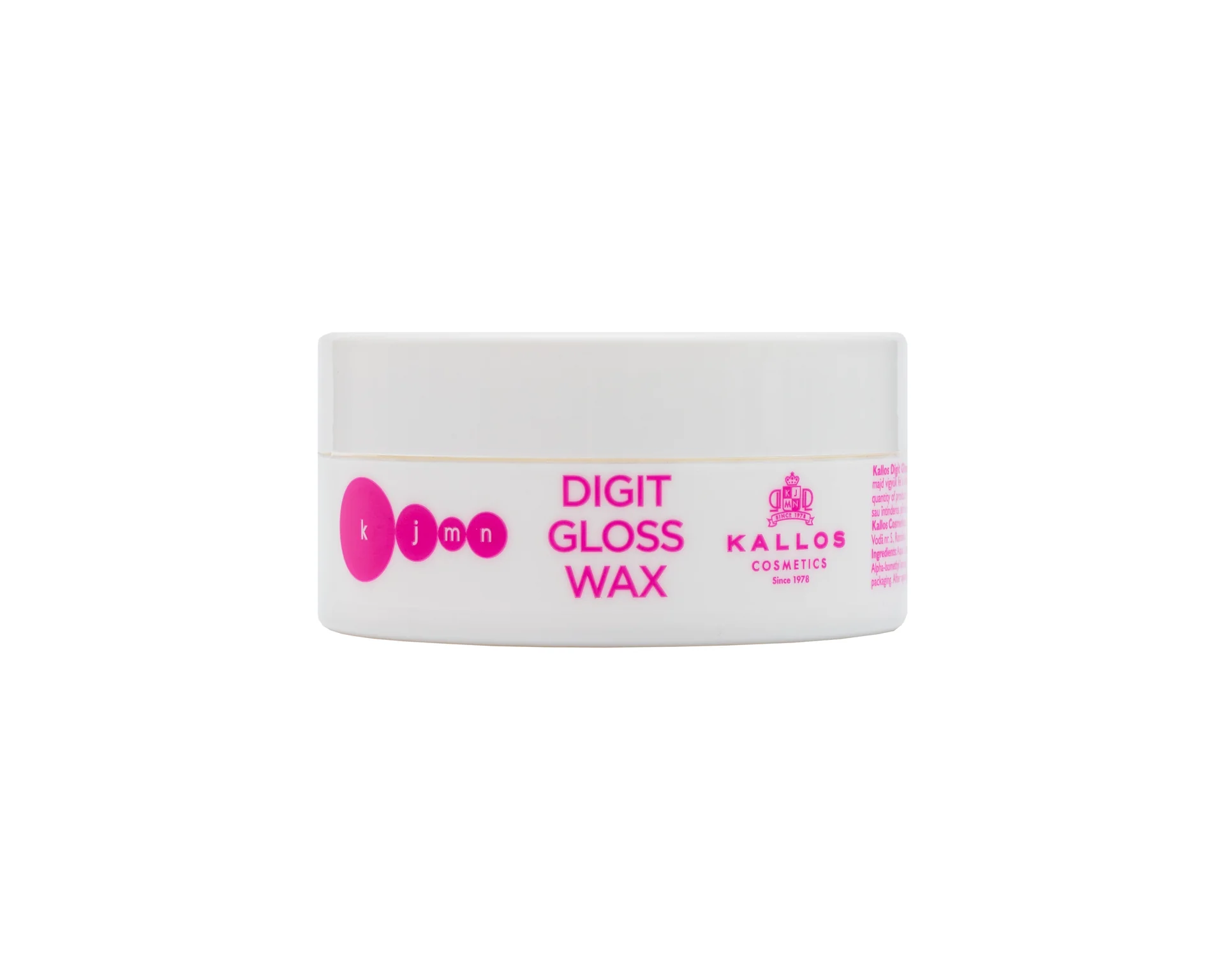Ceara pentru par , Digit Gloss Kallos KJMN, 100 ml