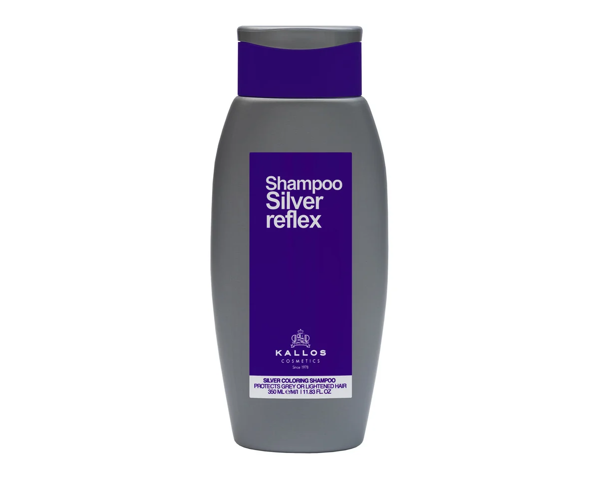 sampon colorant argintiu kallos 350 ml