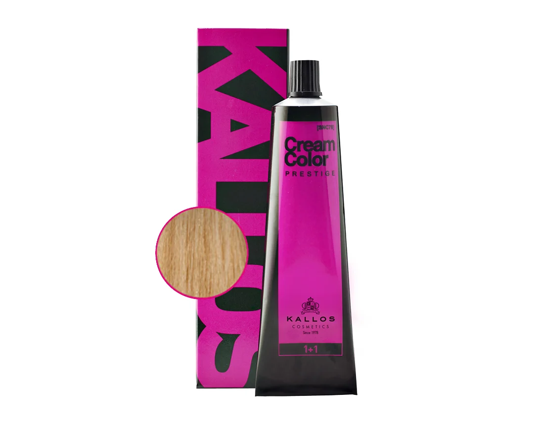 vopsea de par kallos prestige 10 blond platinat