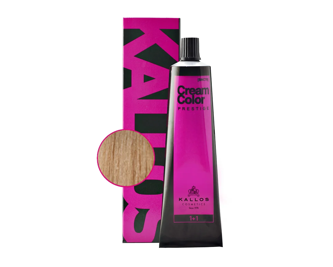 vopsea de par kallos prestige 9 blond extra deschis