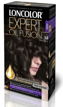 Vopsea de păr Expert Oil Fusion 3.0 Șaten Închis - Loncolor