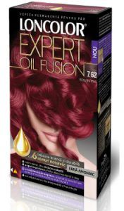 Vopsea de păr Expert Oil Fusion 7.62 Roșu Intens - Loncolor