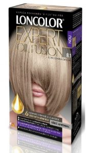 Vopsea de păr Expert Oil Fusion 8.1 Blond Cenușiu Deschis - Loncolor