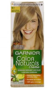 Vopsea de păr 8.1 Blond Cenușiu Deschis - Garnier