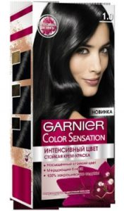 Vopsea de păr Color Sensation 1.0 Negru Onix - Garnier
