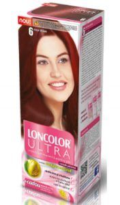 Vopsea de păr Ultra 6 Roșu Tițian - Loncolor