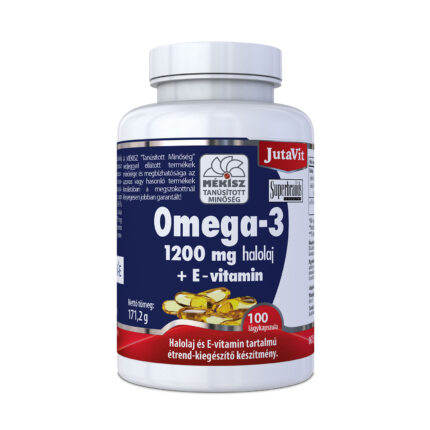 Tablete Omega3 1200mg + Vitamina E Jutavit, 100 buc.