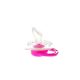 Suzetă din silicon ortodontică 6+ roz Minut Baby