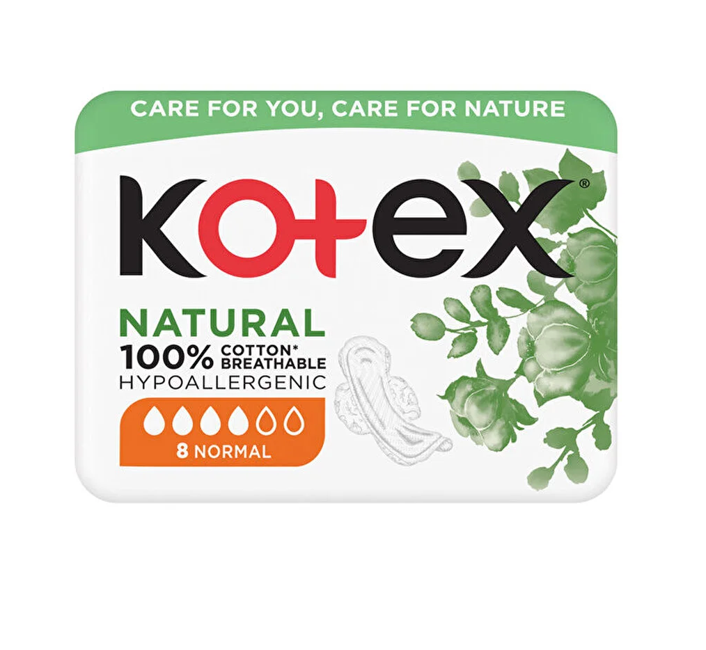 Absorbante-Normal-Kotex-Natural-8-buc