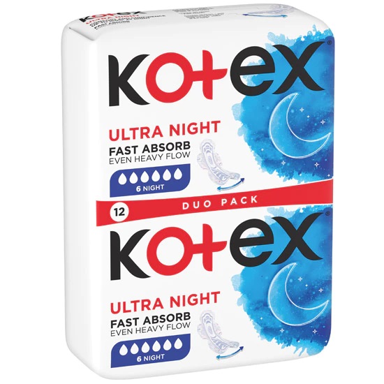 Absorbante-ultra-Night-Kotex-12-buc