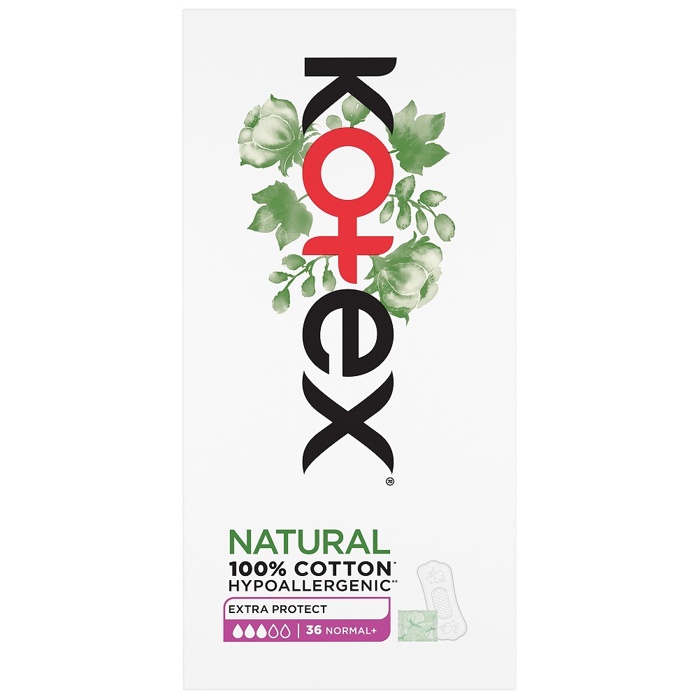 Absorbante-zilnice-Extra-Protect-Normal-Natural-Kotex-36-buc