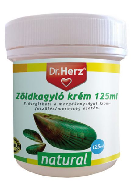 Cremă cu extract de midii verzi Dr. Herz, 125 ml