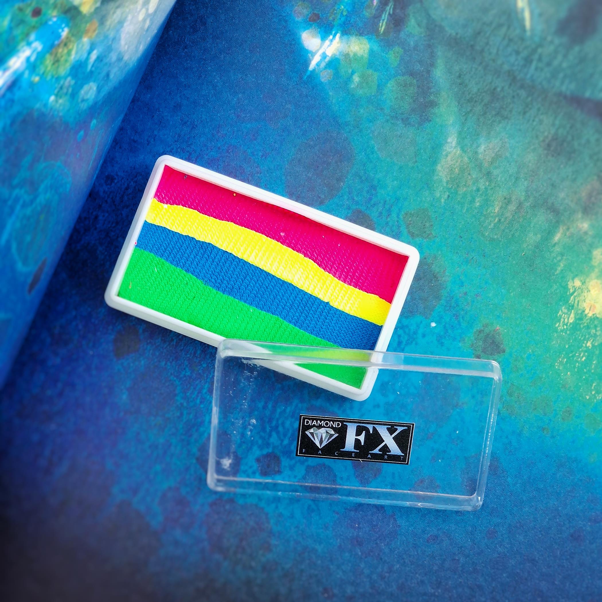 Curcubeu-Neon-Diamond-FX-pictura-pe-fata-si-corp2