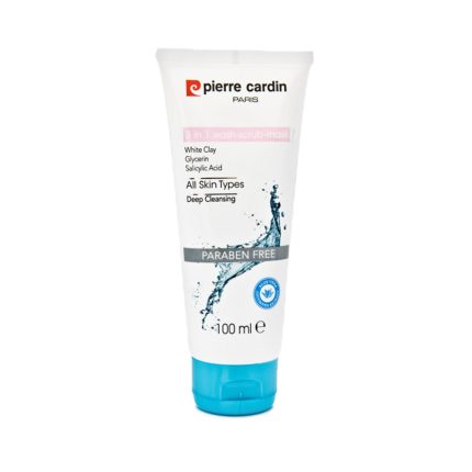 Demachiant, exfoliant, mască de față Pierre Cardin, 100 ml