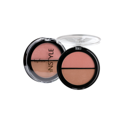 Fard de Obraz Instyle Twin - Blush on TopFace 004, 10 g