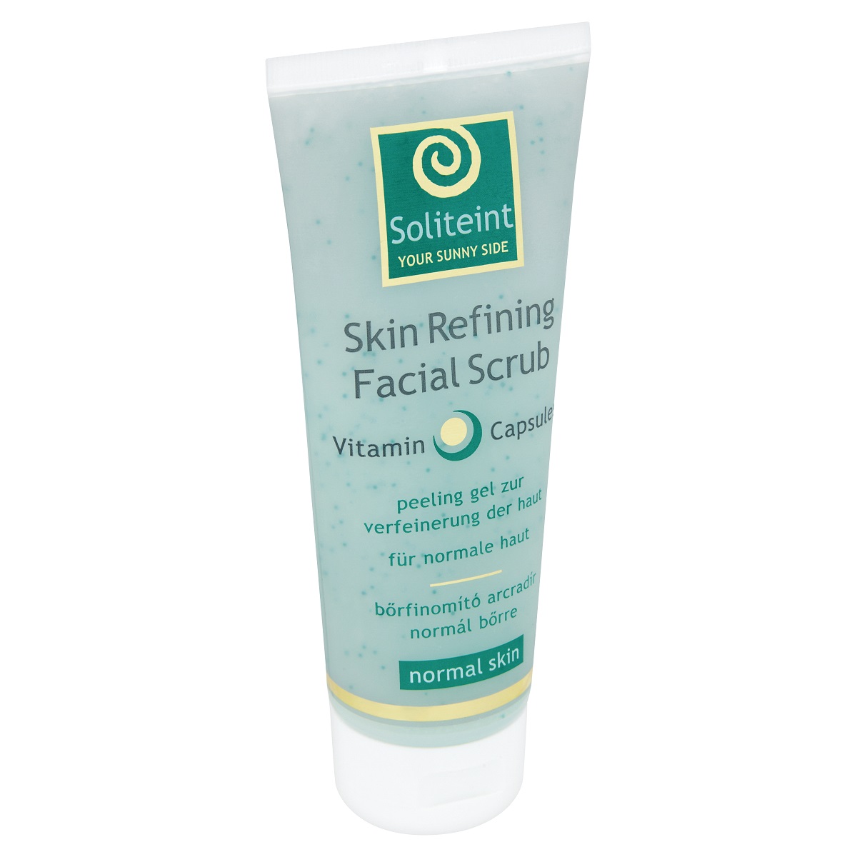 Gel-exfoliant-facial-pentru-piele-normala-Soliteint-100-ml