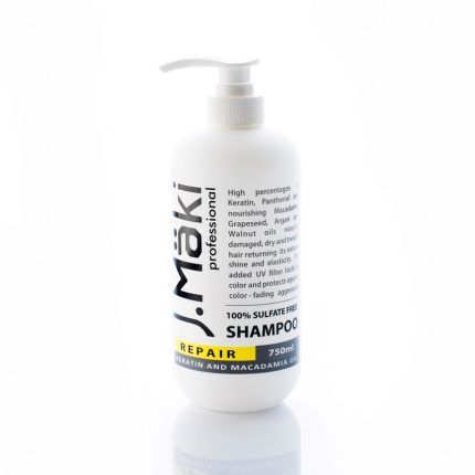 J.Maki Professional șampon reparator pentru păr, 750 ml
