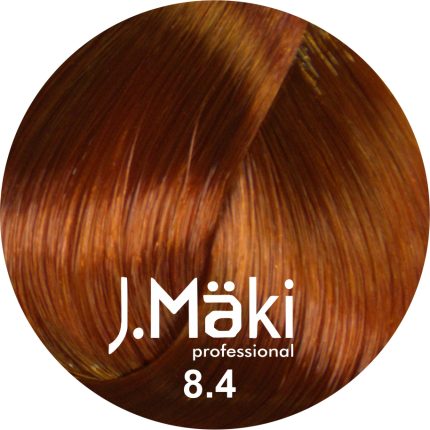 J.Maki Professional vopsea de păr 8.4 light copper blonde