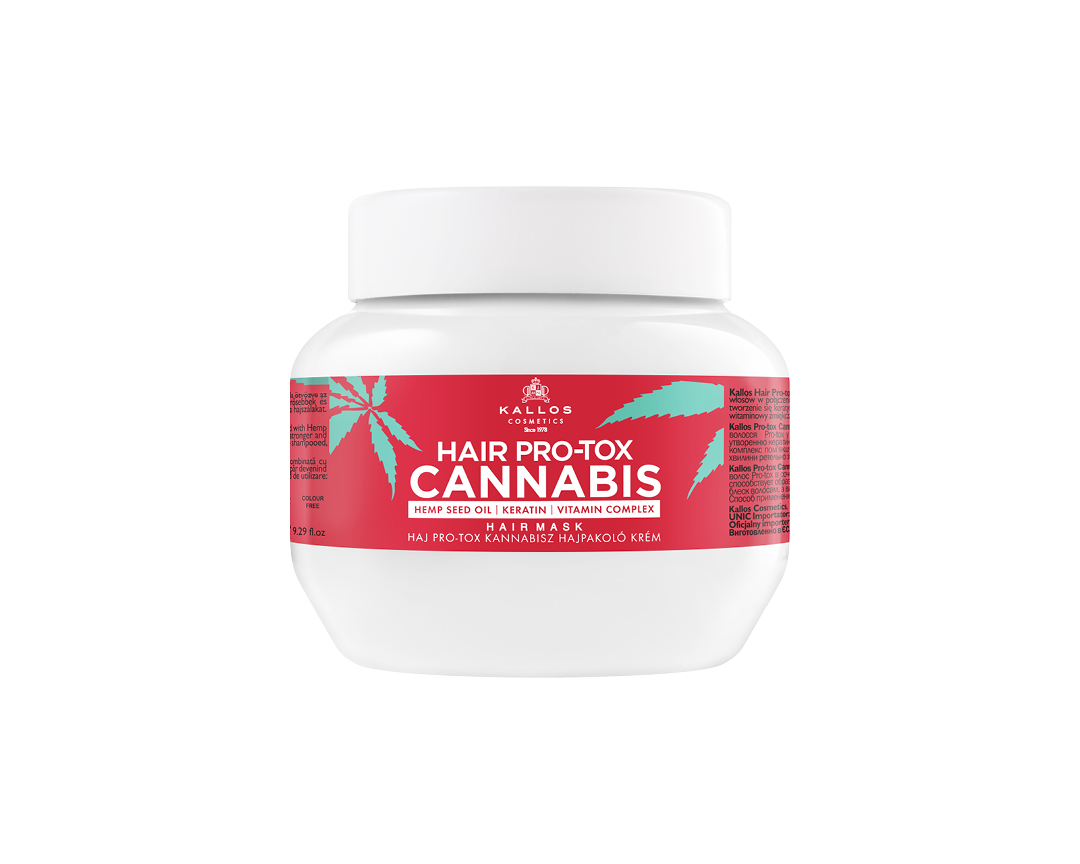 Kallos-KJMN-Masca-de-par-pro-tox-cu-ulei-de-seminte-de-Cannabis-275-ml