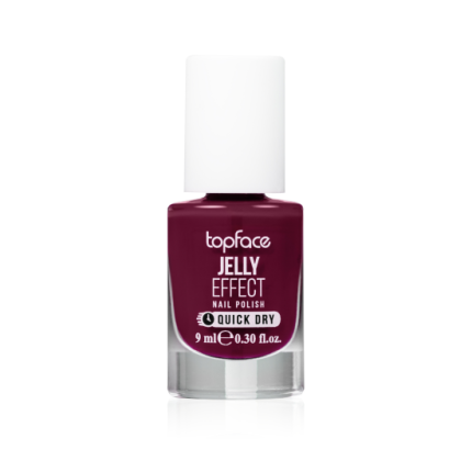 Lac de unghii cu Effect Jelly TopFace 022, 9 ml