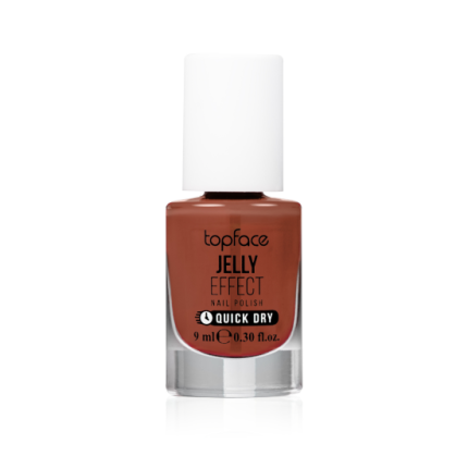 Lac de unghii cu Effect Jelly TopFace 023, 9 ml