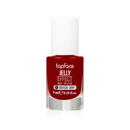 Lac de unghii cu Effect Jelly TopFace 058, 9 ml