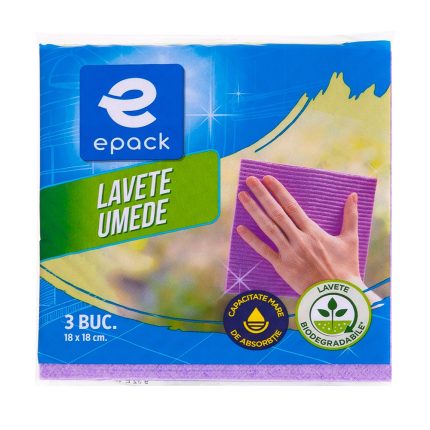 Lavete umede Epack, 3 buc.