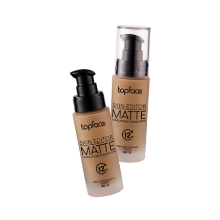 Fond de ten Skin Editor Matte Longlasting TopFace 010, 32 ml