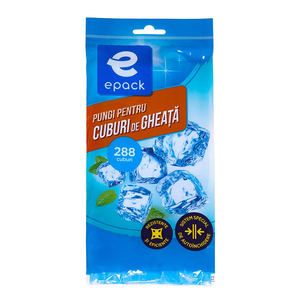 Pungi-cu-autoinchidere-pentru-cuburi-de-gheata-Epack-288-cuburi