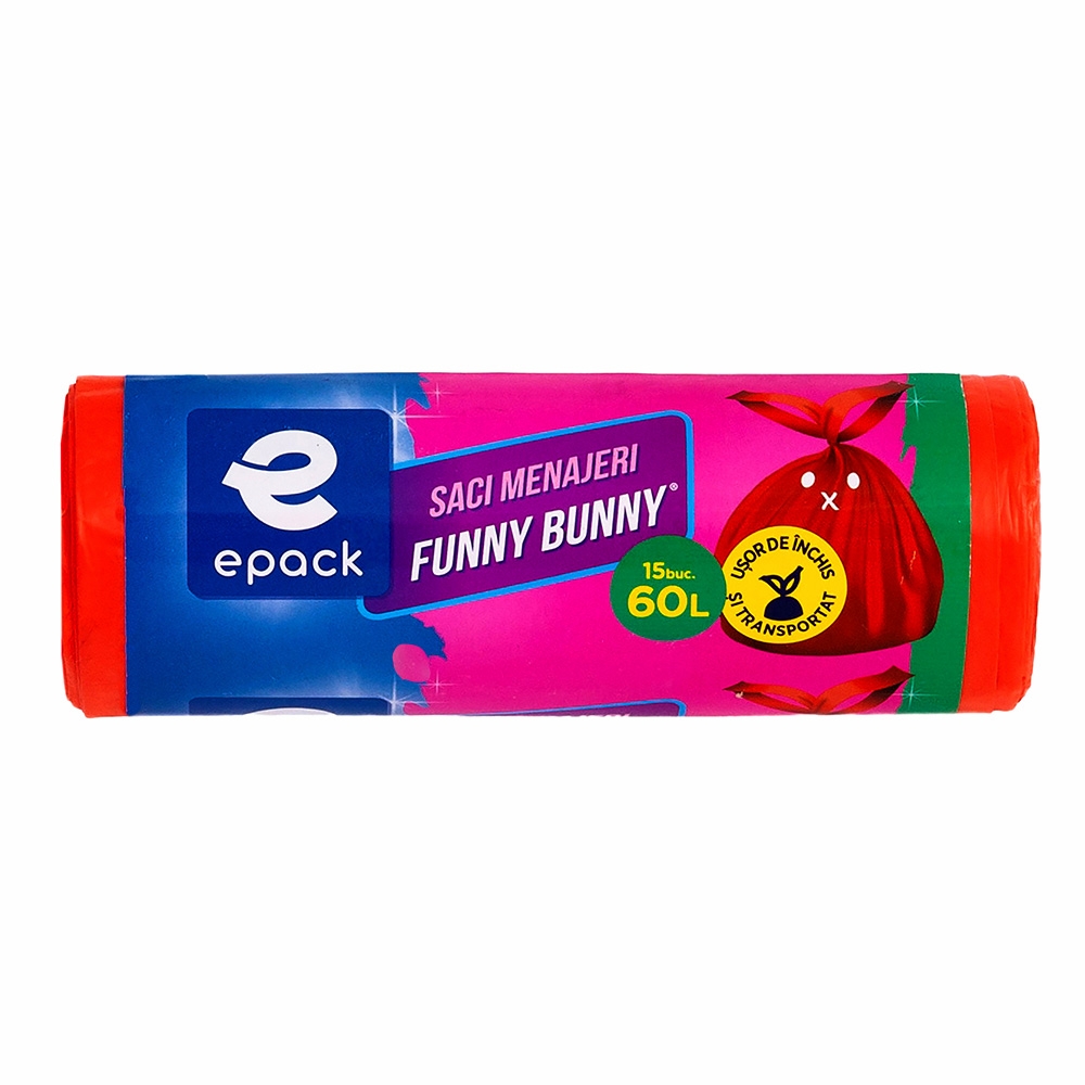 Saci-menajeri-Funny-Bunny-60L-Epack-15-buc