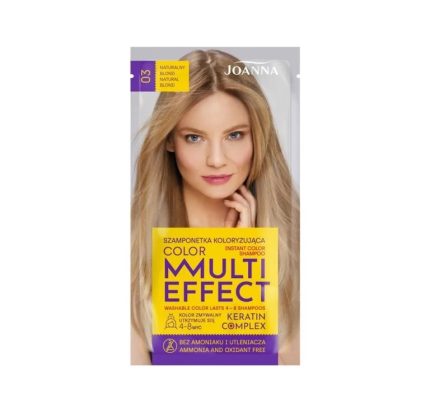 Șampon nuanțator fără amoniac Multi Effect 03 blond natural