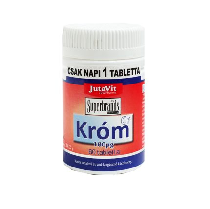 Tablete crom 100 μg Jutavit, 60 buc.