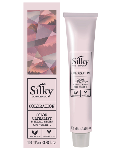SILKY vopsea de păr profesională 11.00 Natural platinum ultra lift