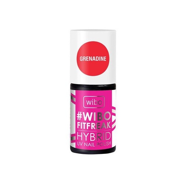 Lac de unghii UV Wibo fitfreak hybrid nr.4 greanadine, 5 ml