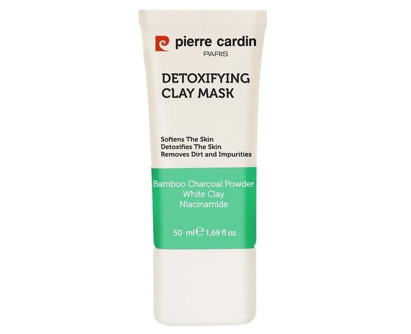 Mască față detoxifiantă cu argilă Pierre Cardin, 50 ml