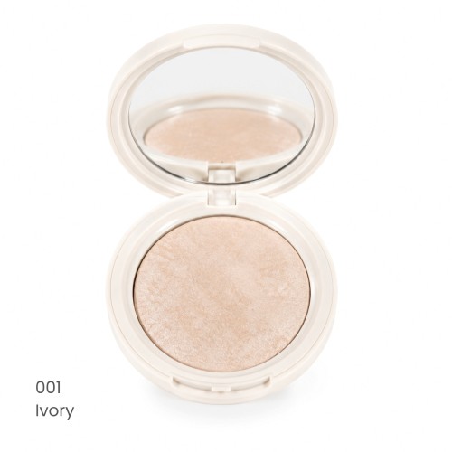 Pudră PROHD Baked pentru strălucire naturală TopFace 001, 10 g